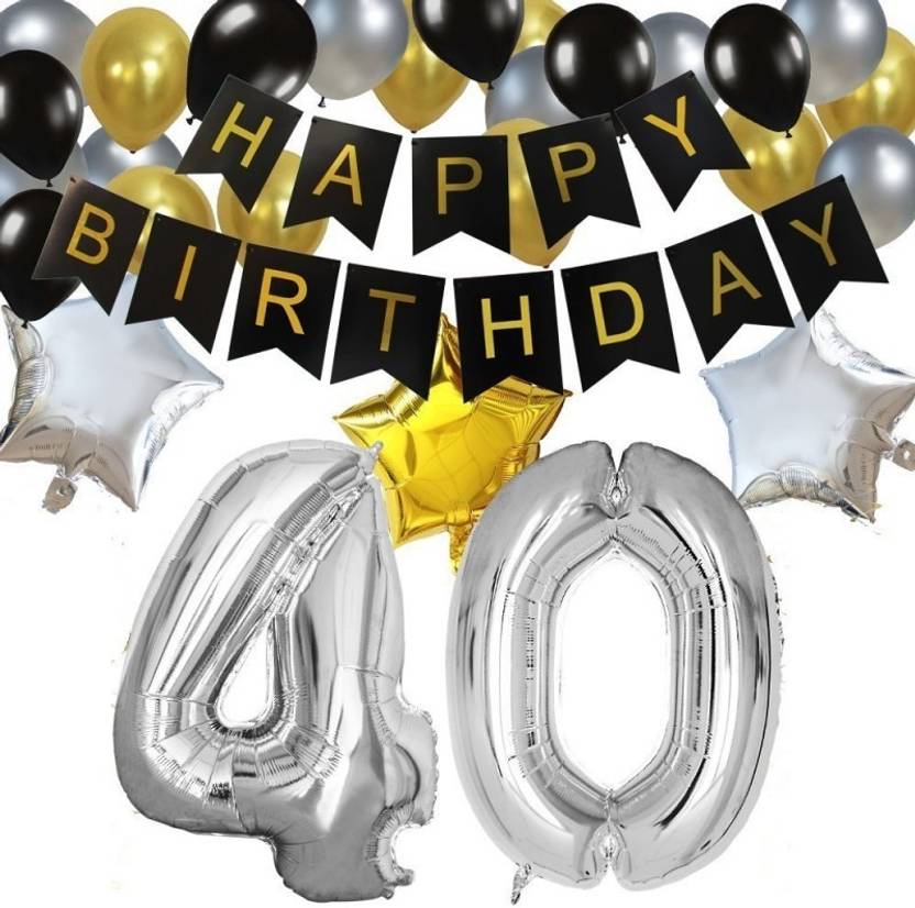 Theme My Party Birthday Party Decorations Kit 40th Birthday Price