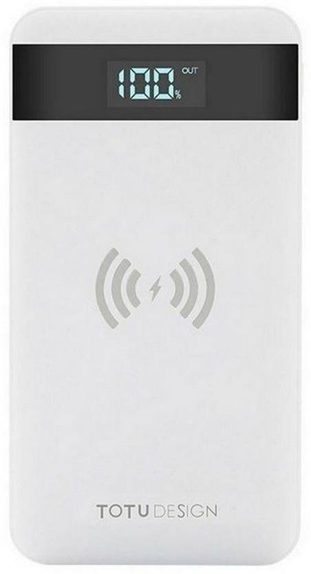 Vali Totu Design 10000mah Wireless Power Bank 2 Usb Ports And 3