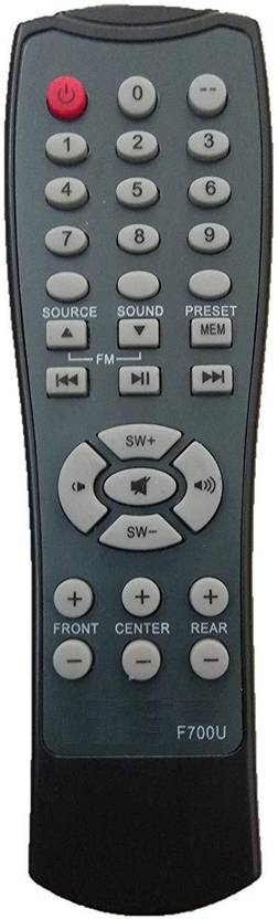 Lipiworld F700u System Remote Control Compatible For F D Home Theater Remote Controller Lipiworld Flipkart Com