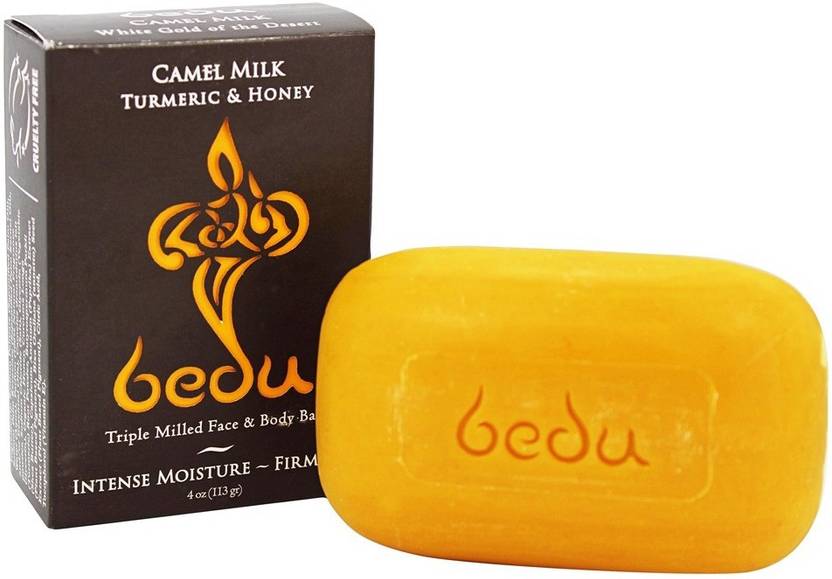 One With Nature Bedu Camel Milk Triple Milled Face Body Bar Soap