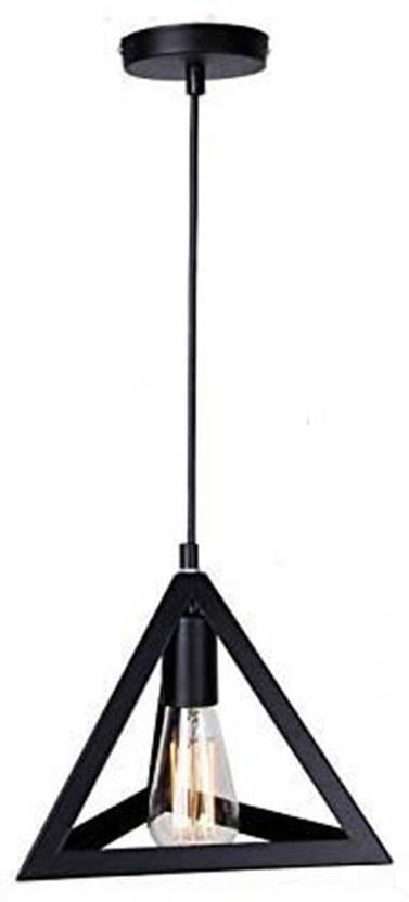 Citra Ac110v E26 E27 Single Head Vintage Black Metal Triangle