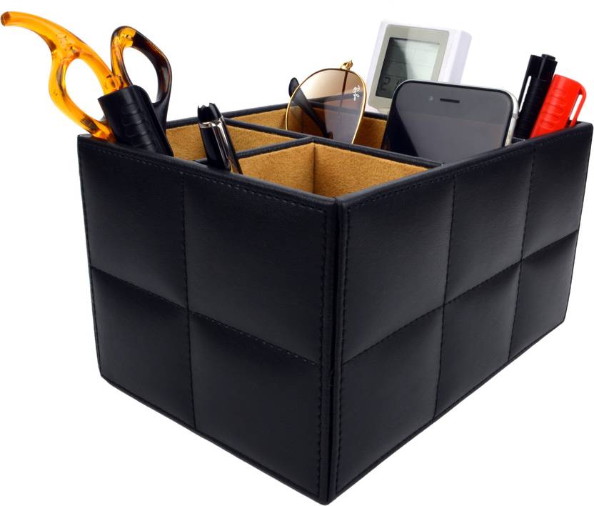 Flipkart Com State Of The Art 4 Compartments Leather Desk