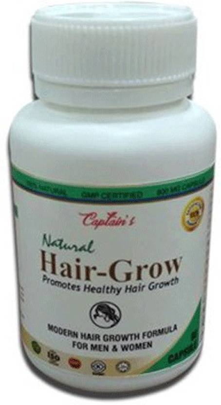 Captain Biotech Natural Ayurveda Hair Regrow 60 Caps Price In