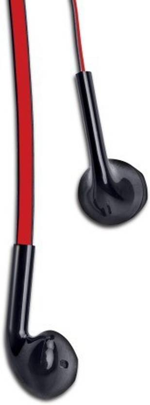 Iball Musi Flow Black Red Bluetooth Headset with Mic