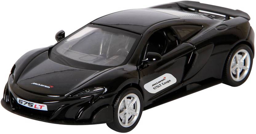Playplay Mclaren 675lt Black Color Premium Diecast Models Toy