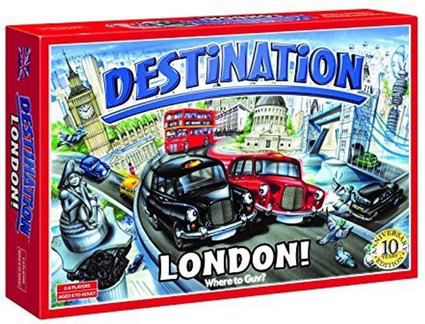 Generic Destination Board Games London 10Th Anniversary Edition Board