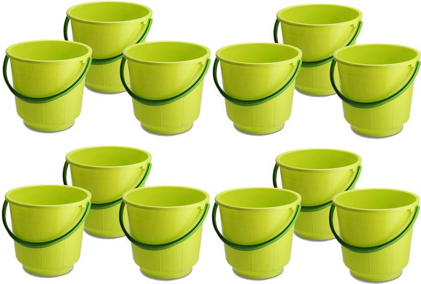 Kuber Industries Plastic 20 Ltr Bucket For Bathroom Set Of 12 Pcs 20 L Plastic Bucket Price In India Buy Kuber Industries Plastic 20 Ltr Bucket For Bathroom Set Of 12