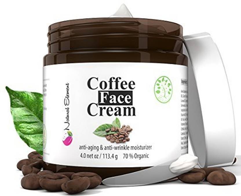 Natural Element Coffee Face Cream, Organic And Natural Face Moisturizer