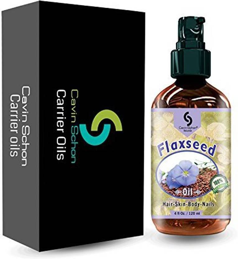 Cavin Schon 4 Fl Oz Flaxeed Oil 100 Pure Unrefined Virgin Oil