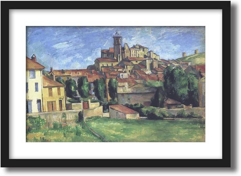 Artcentral Gardanne 1885 86 Painting By Paul Cezanne Without