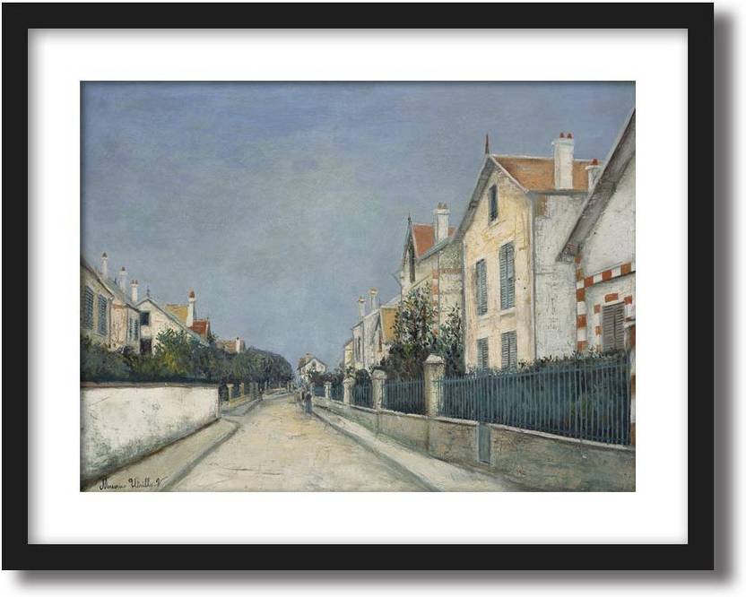 Artcentral Republique Street At Sannois 1912 Painting By