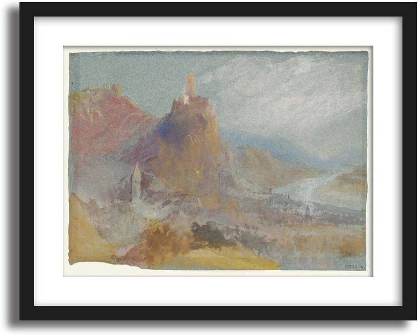 Artcentral Kobern From The South 1839 Painting By Jmw