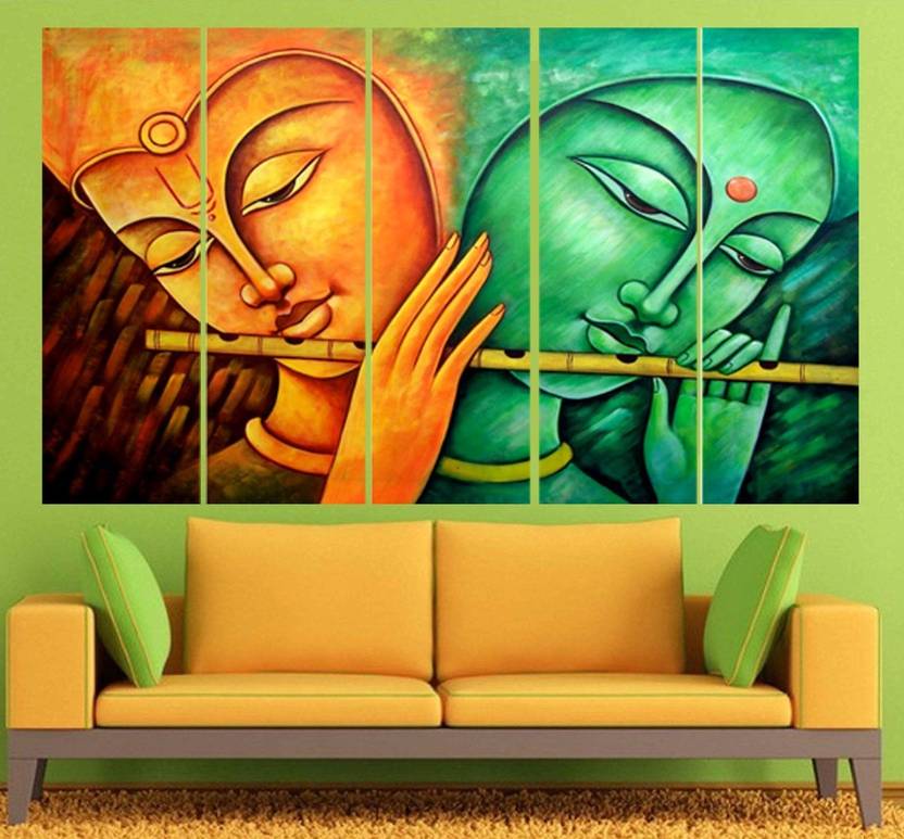 Kyara Arts Multipal Frame Morden View Degital Painting