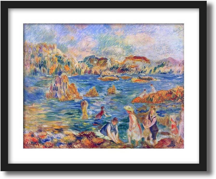 Artcentral The Beach At Guernsey 1882 83 Painting By Pierre