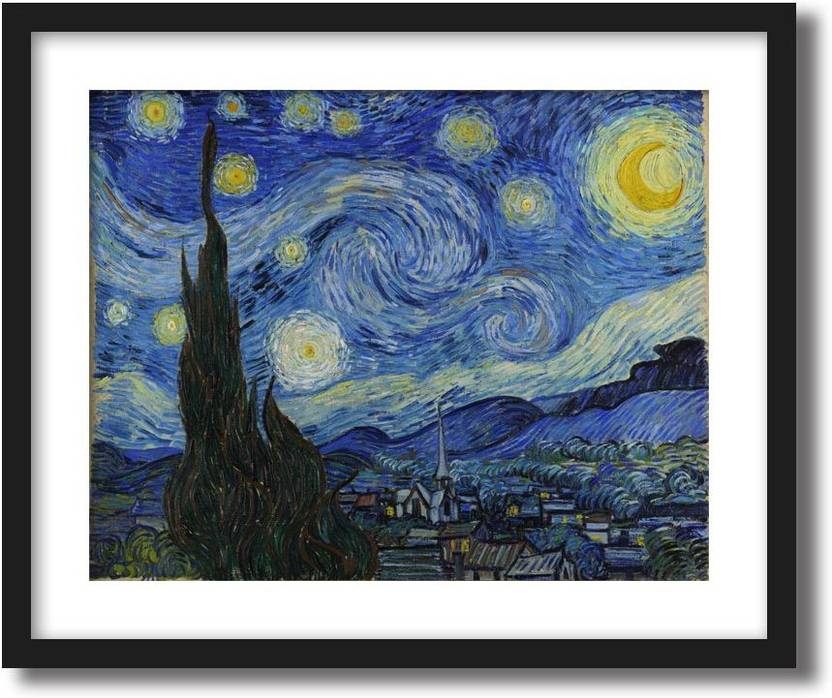 Artcentral Starry Night 1889 Painting By Vincent Van Gogh