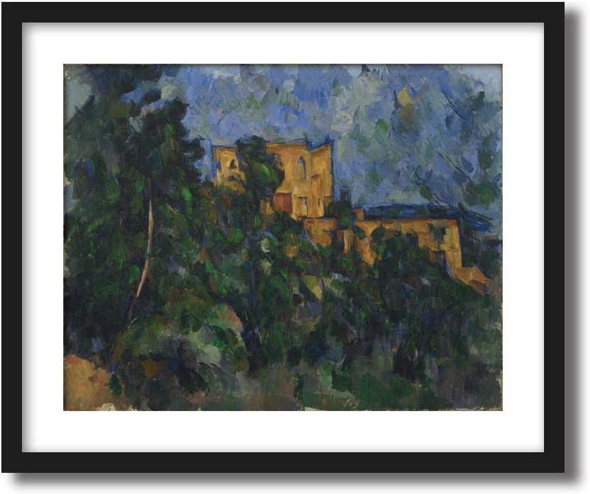 Dark Tree Wall Art Poster Print Paul Cezanne