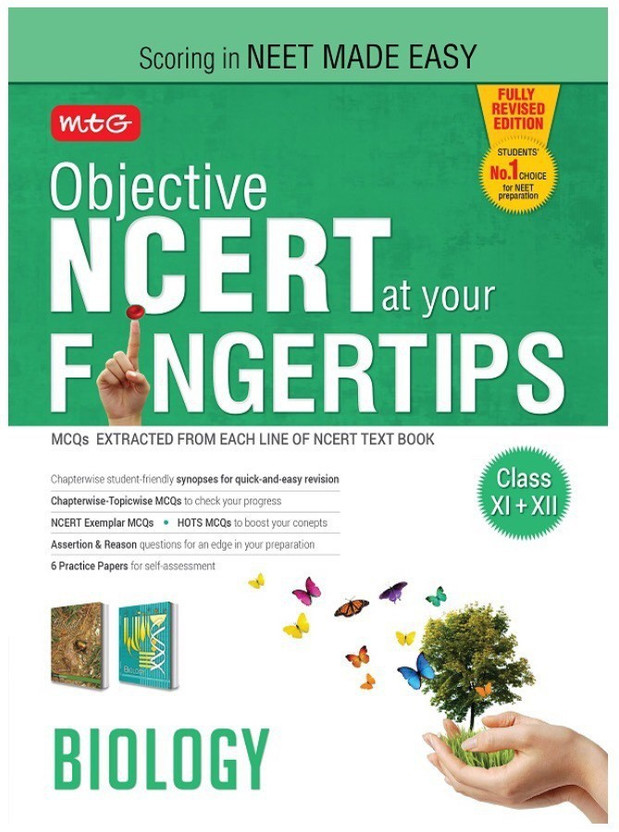 Objective NCERT at your FINGERTIPS for NEET-AIIMS - Biology(English, Paperback, MTG Editorial Board)