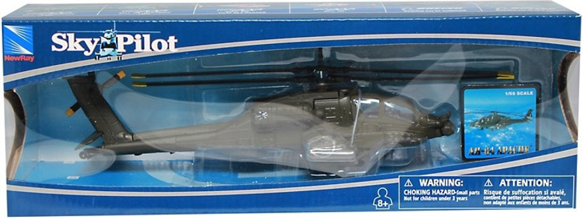 Boeing AH-64D Apache Longbow diecast 1:72 helicopter model Amercom HY-11