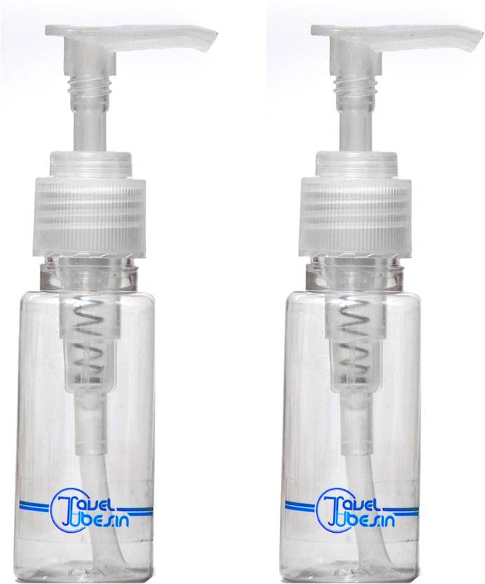 Traveltubes Empty Refillable Plastic Pump 50 Ml Shampoo Dispenser