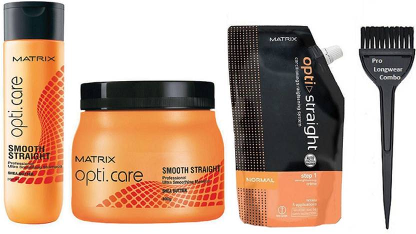 Pro Longwear Combo Hair Bursh Matrix Smooth Straight Shampoo Spa