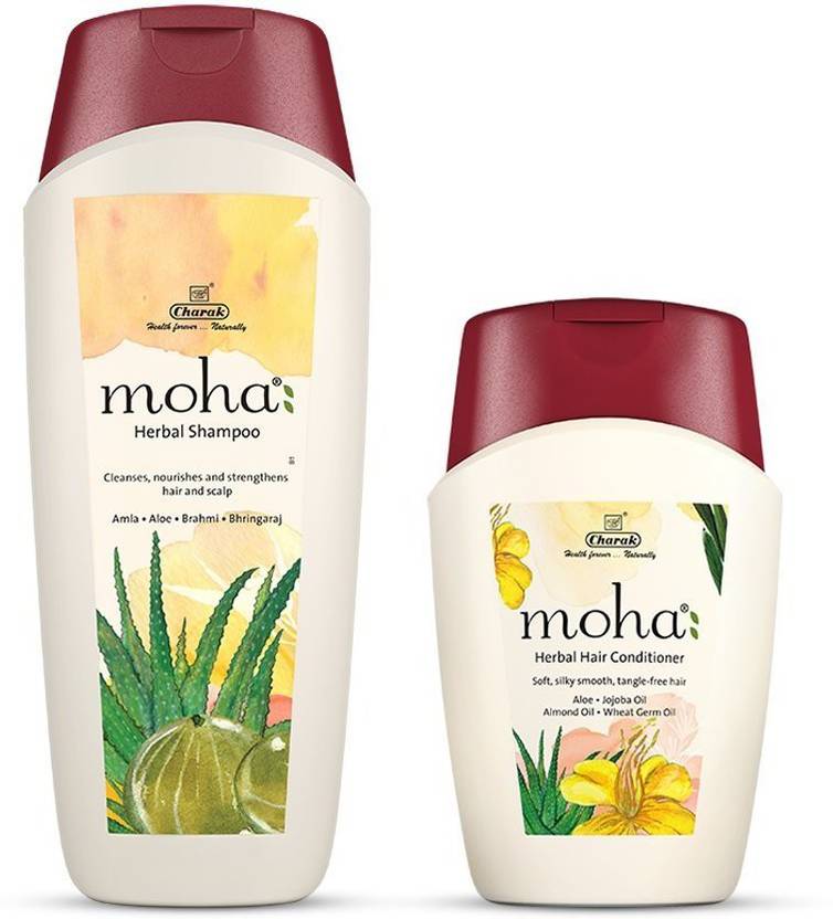 Moha Herbal Shampoo And Herbal Hair Conditioner Price In India