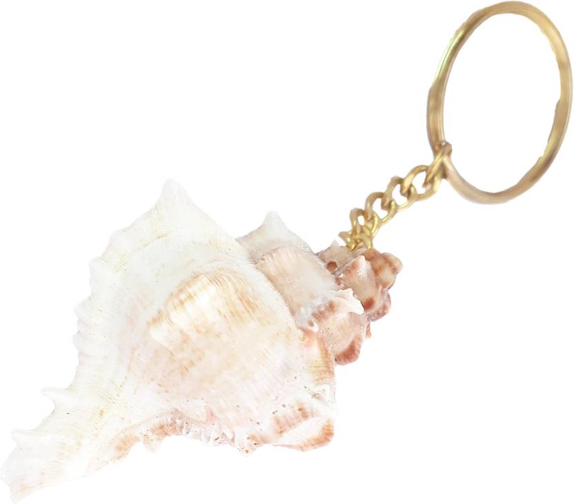 Perla Original Naturally Designed Polished White Murex Seashell