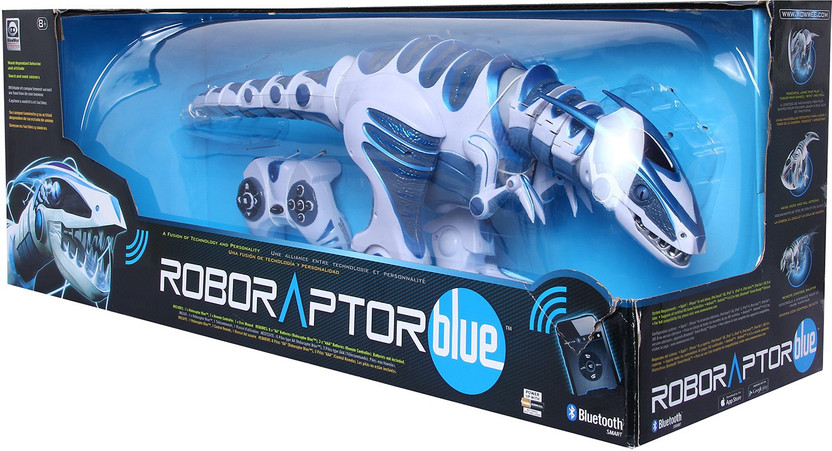 wowwee roboraptor blue