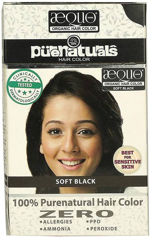 Pure Naturals Soft Black 100 Natural Hair Color Price In India