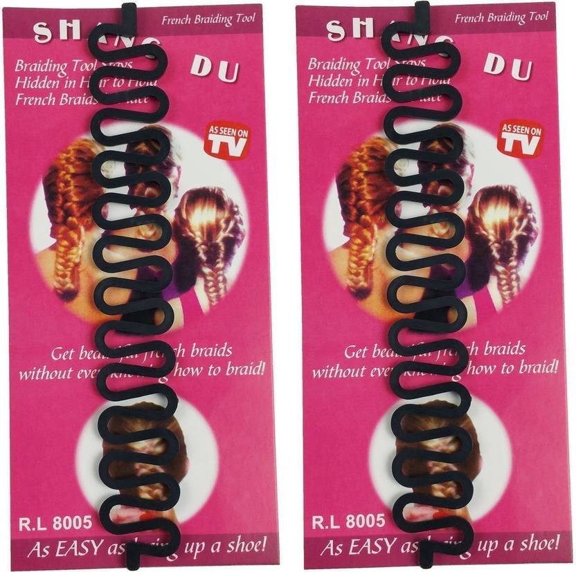 Vcare 2 Pack Diy Twist Fishtail French Braider As Seen On Tv Hair