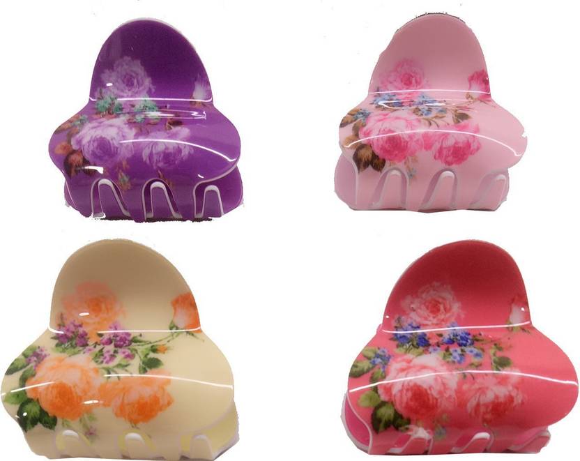Nerr Hair Butterfly Clip For Girls And Women Set Of 6 Banana Clip