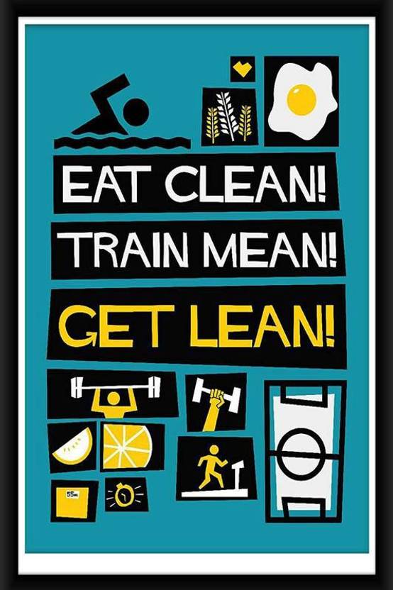 Posters For Room Framed Es Fitness Gym
