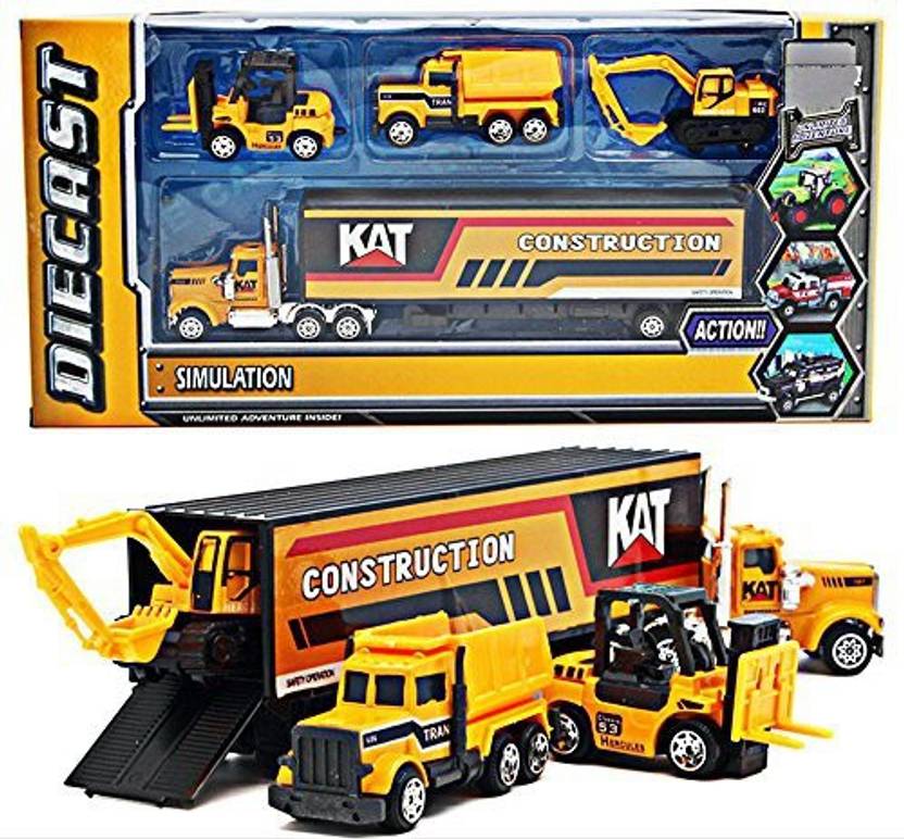 Generic Bocks Container Trucks With 3 Pcs Construction