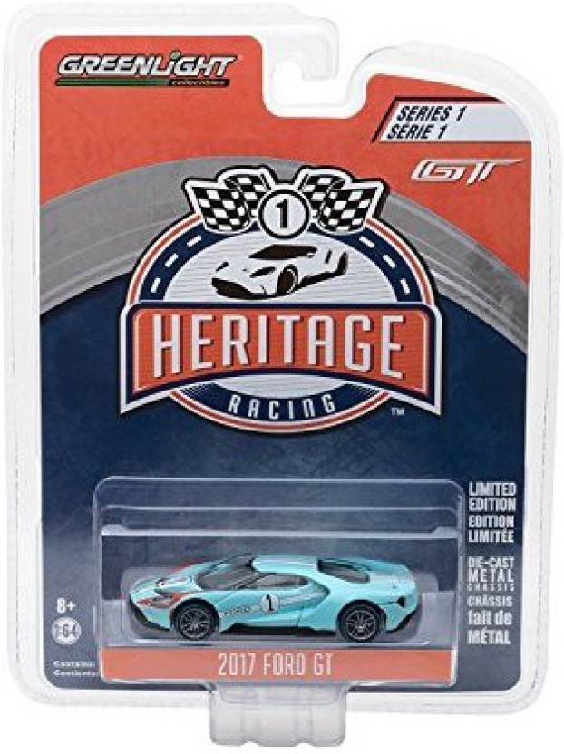 GREENLIGHT 1:64 FORD GT 2017 RACING HERITAGE SERIES 1 SET OF 6 13200