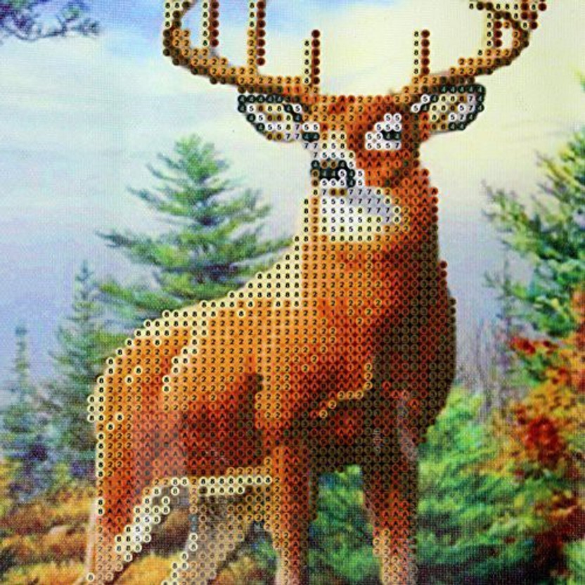 Animal Diy 5d Diamond Painting Embroidery Cross Craft Stitch Deer Room Decor