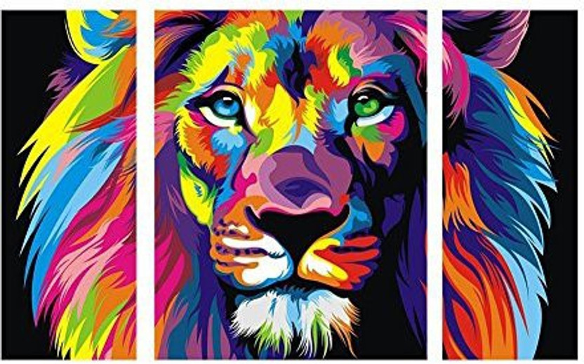 WinnerEco Full Drill Tiger 5D Diamond DIY Painting Craft Kit Home Decor