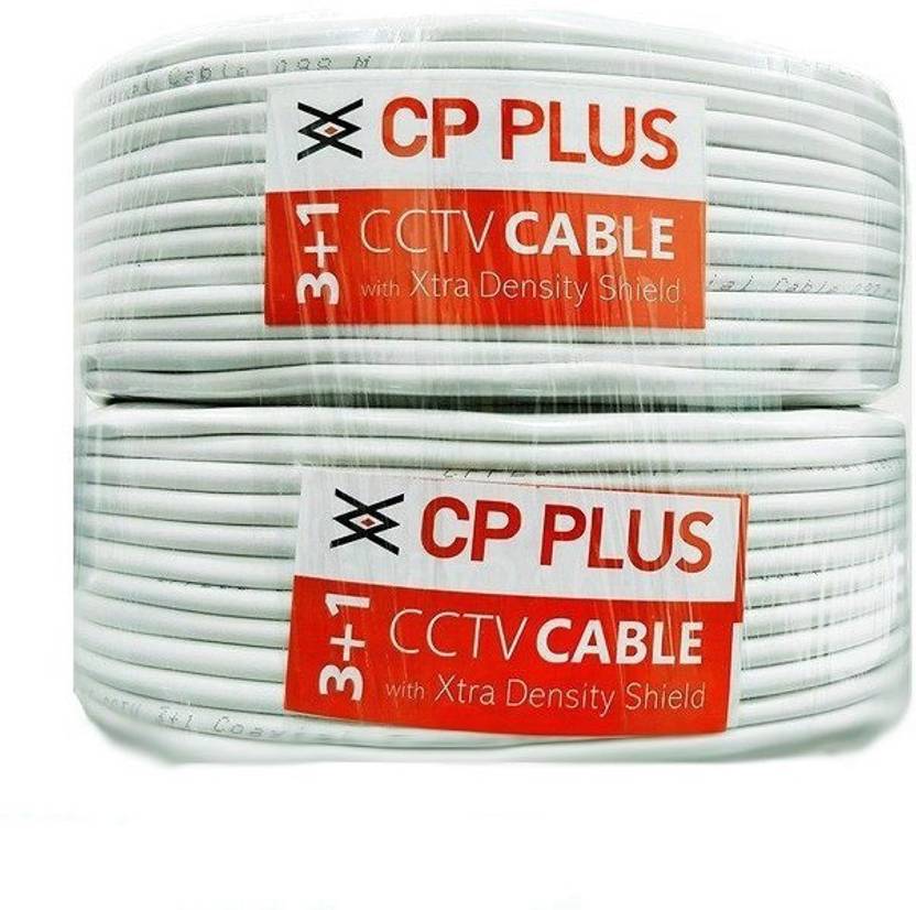 CP PLUS 3+1 Pure Copper White 180 m Wire Price in India Buy CP PLUS 3