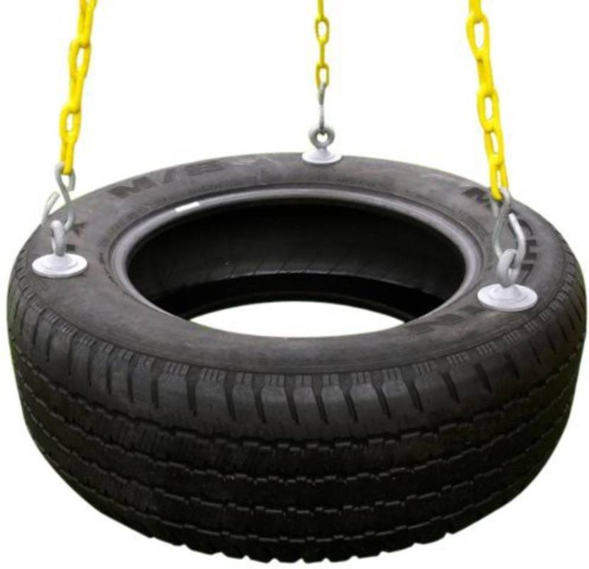 Generic Eastern Jungle Gym Heavy Duty 3 Chain Rubber Tire