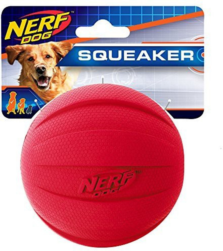 Pet Supplies Dogs Dogs Nerf Dog Squeak Rubber Football Dog Toy