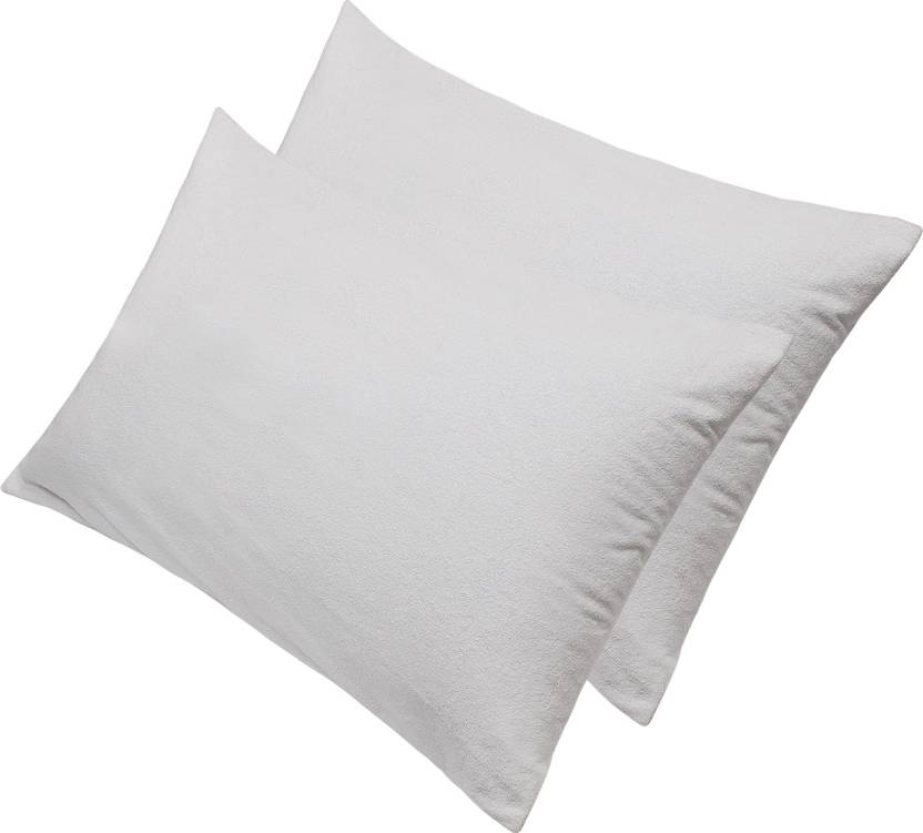 Glassiano Plain Feather Filled Standard Size Pillow Protector