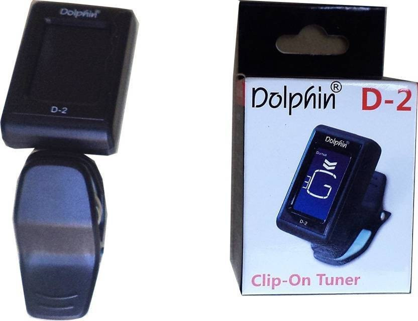 DOLPHIN D2 Automatic Digital Tuner(Chromatic: Yes, Black)
