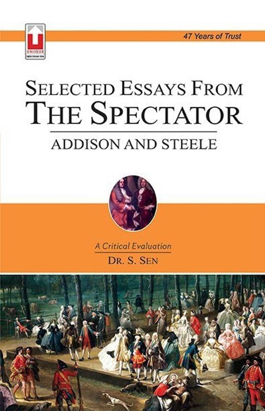 High School Personal Statement Sample Essays Addison Steeleselected Essays Narrative Essay Topics For High School also Business Essay Format Addison Steeleselected Essays Buy Addison Steele College English Essay Topics
