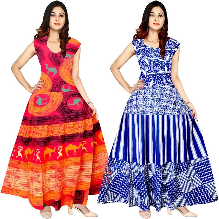 maxi multicolor dress