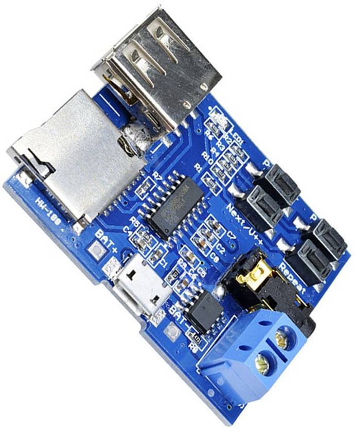 TCS TF Card U Disk MP3 Format Decoder Board Mirco USB Port Amplifier Decoding Audio Player