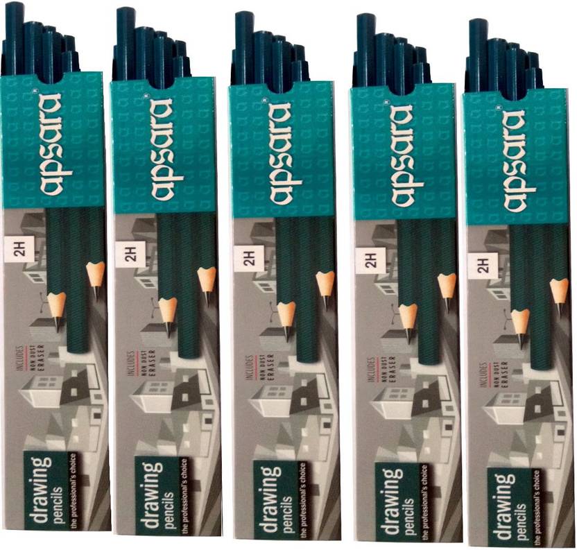 Flipkart Com Apsara 2h Drawing Pencils Pencil
