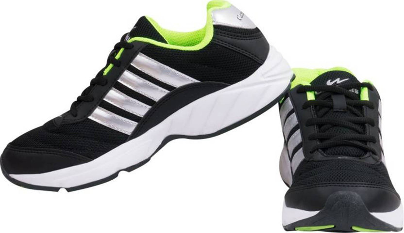 CAMPUS 3G-378 BLACK Running Shoes For 