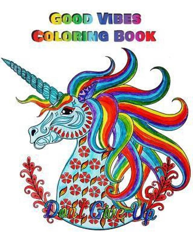 good vibes coloring book