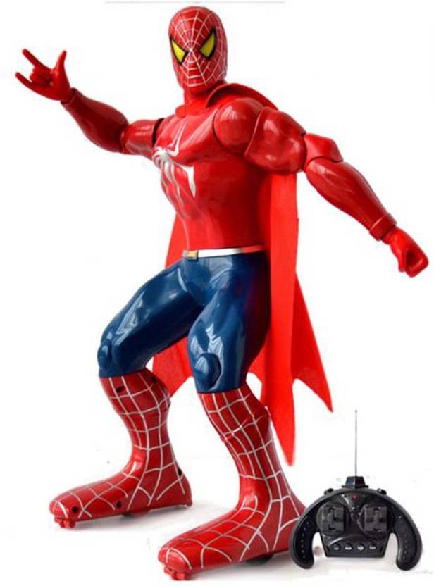 Indusbay Big Size 12 Inches R C Spiderman Action Figure Remote