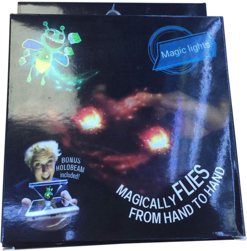 Led Magic Light Up Thumb Fingers 3d Hologram Small Bee Trick Toy