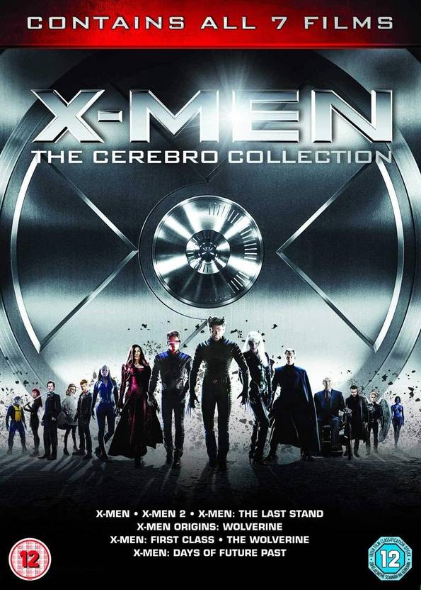 X Men The Cerebro 7 Movies Collection X Men X Men 2 X