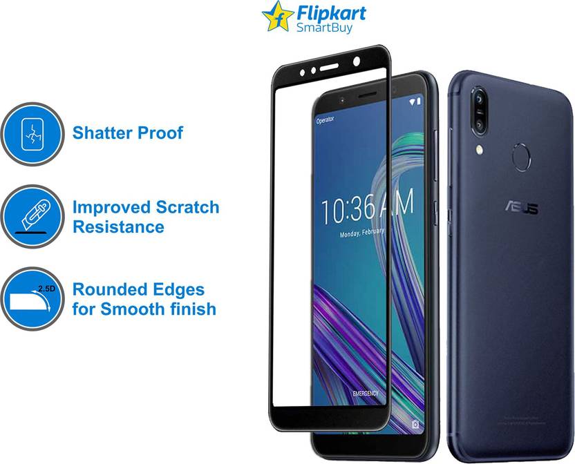 Flipkart SmartBuy Edge To Edge Tempered Glass for Asus Zenfone Max Pro M1